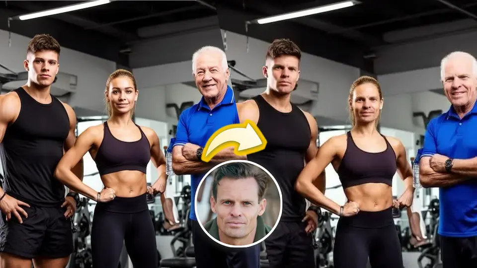 Batch face swap tool demo showing support for photo, video, and GIF formats with all faces swapped to the same face